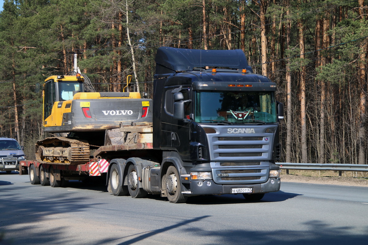 Ленинградская область, № В 480 ОТ 47 — Scania ('2004) R380