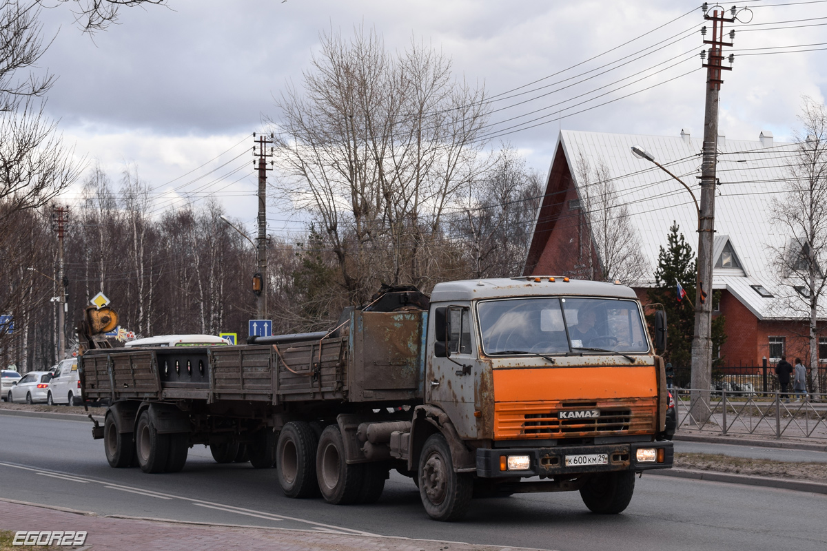 Архангельская область, № К 600 КМ 29 — КамАЗ-54112