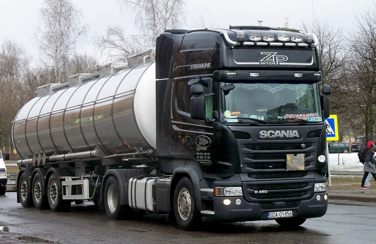 Польша, № GDA 01456 — Scania ('2013) R450