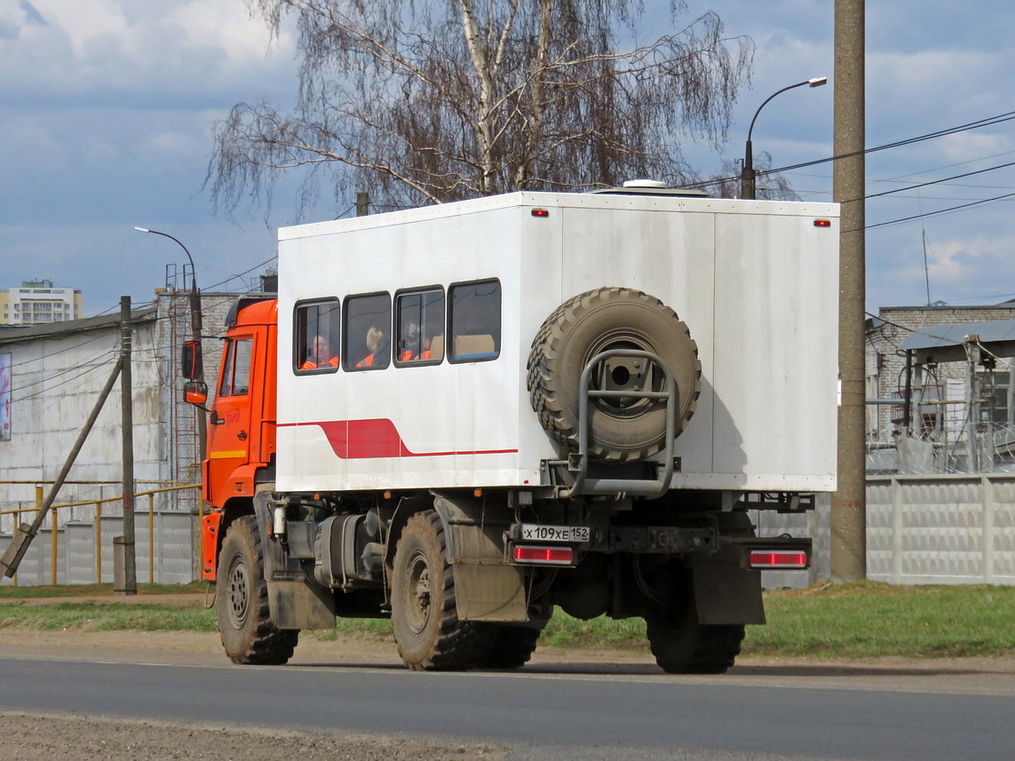 Кировская область, № Х 109 ХЕ 152 — КамАЗ-43502-D5