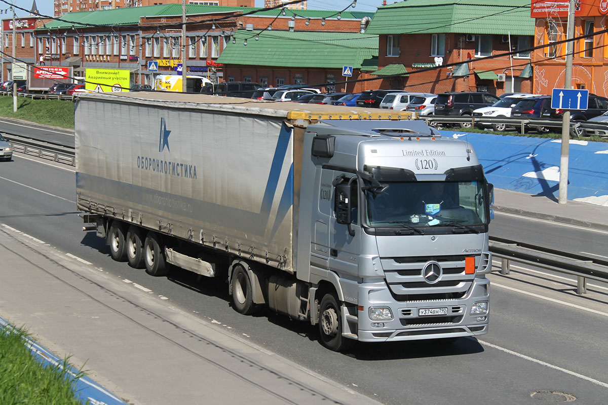 Московская область, № У 374 ВН 790 — Mercedes-Benz Actros '09 1844 [Z9M]