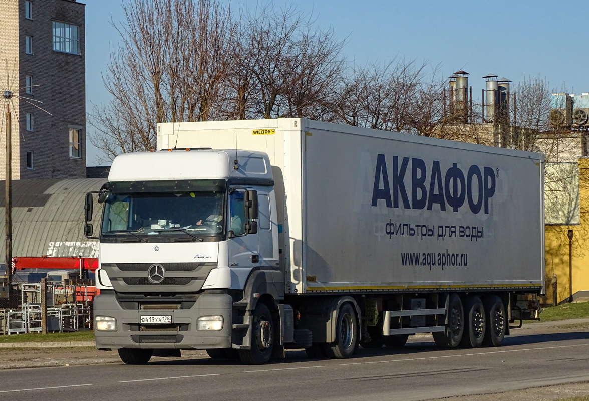 Санкт-Петербург, № В 419 УА 178 — Mercedes-Benz Axor 1836 [Z9M]