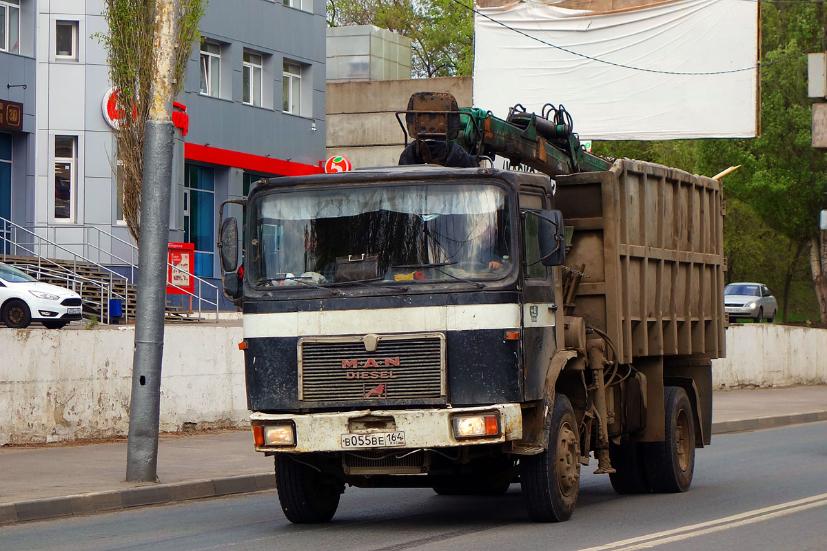 Саратовская область, № В 055 ВЕ 164 — MAN F8 (общая модель)