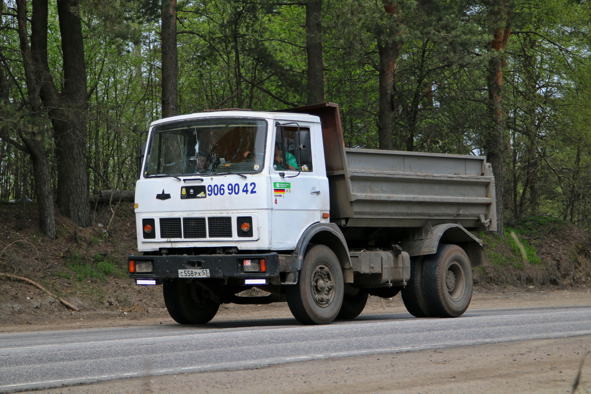 Новгородская область, № С 558 РХ 53 — МАЗ-5551 [555100]