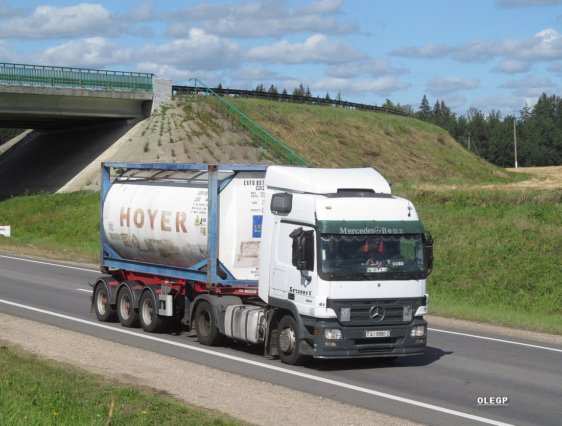 Витебская область, № АІ 6980-2 — Mercedes-Benz Actros ('2009) 1841