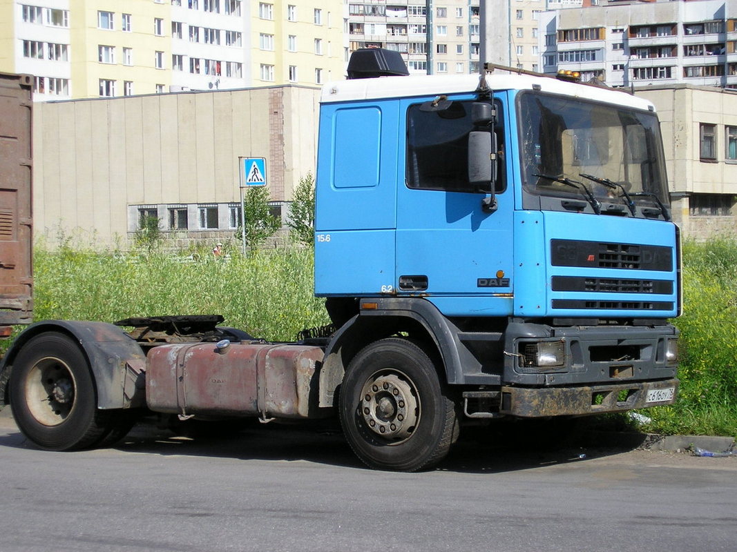 Санкт-Петербург, № С 616 ОУ 78 — DAF 95 FT