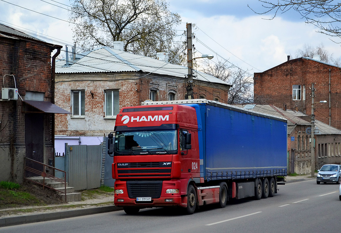 Киевская область, № AI 3791 НТ — DAF XF95 FT