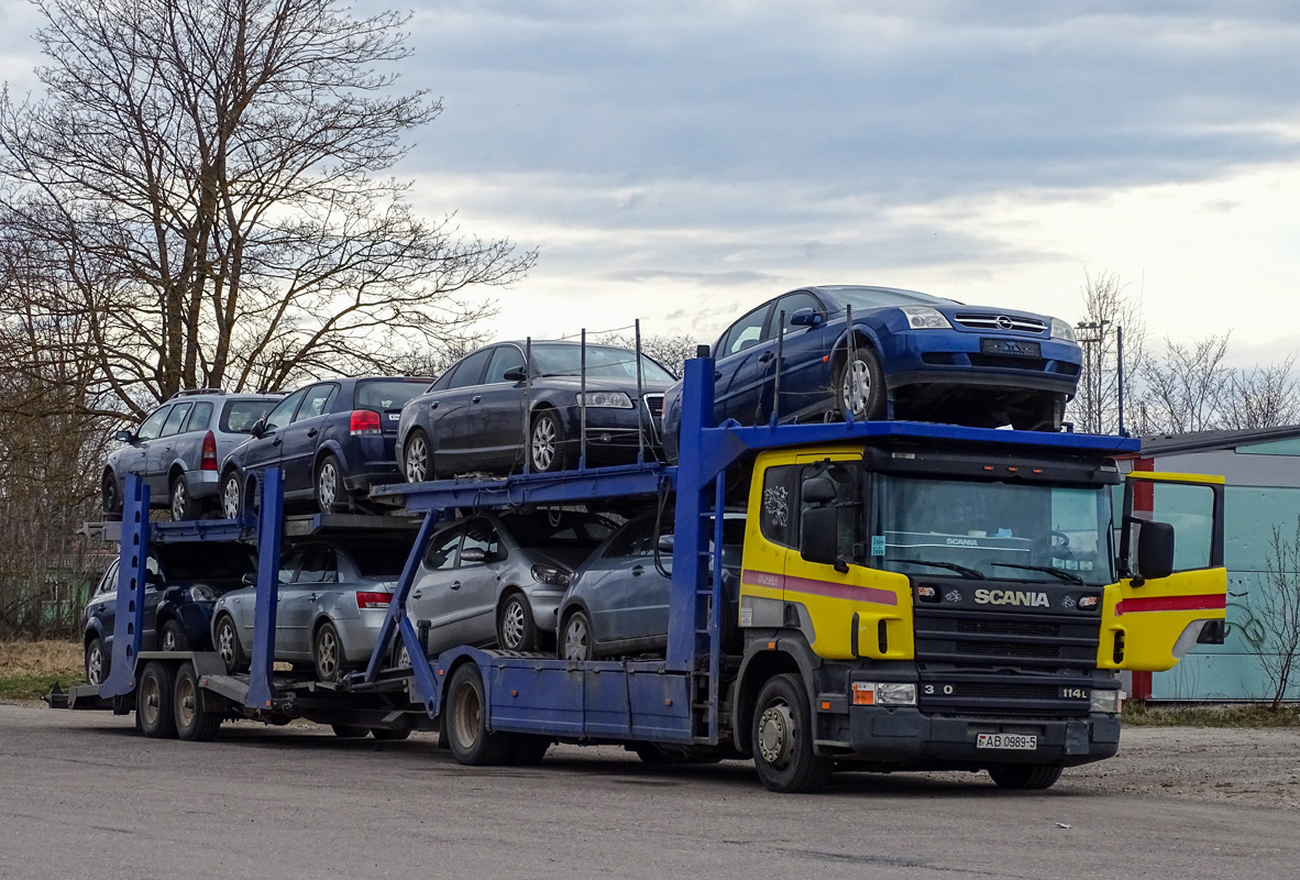 Минская область, № АВ 0989-5 — Scania ('1996) P114L