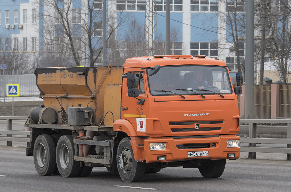 Москва, № Н 454 ТН 777 — КамАЗ-65115-42