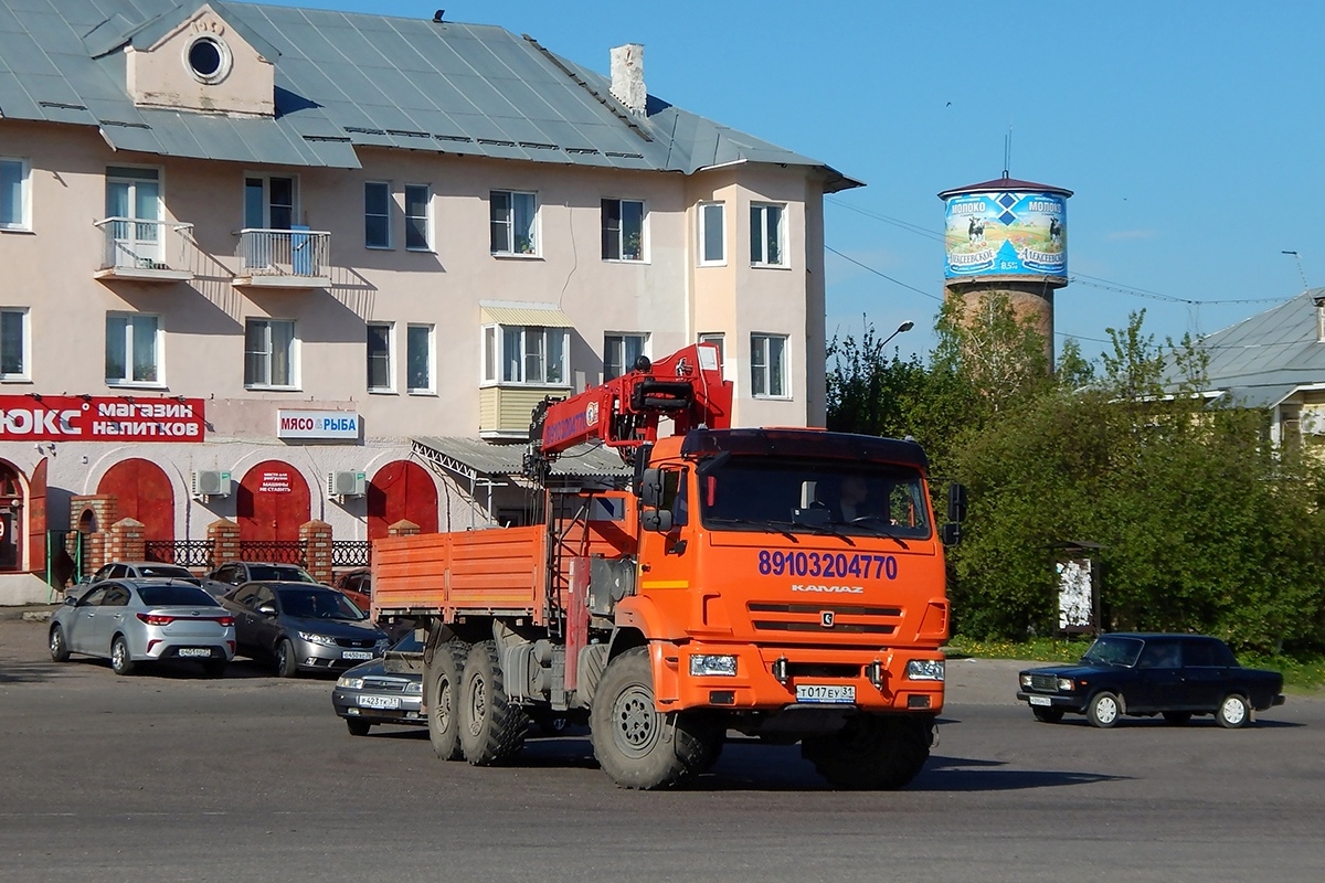 Белгородская область, № Т 017 ЕУ 31 — КамАЗ-43118-50