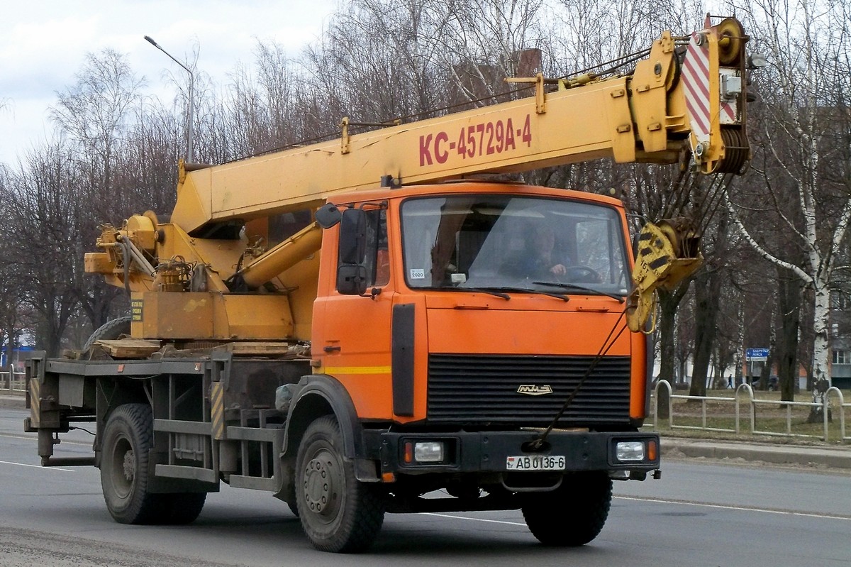 Могилёвская область, № АВ 0136-6 — МАЗ-5337 (общая модель)