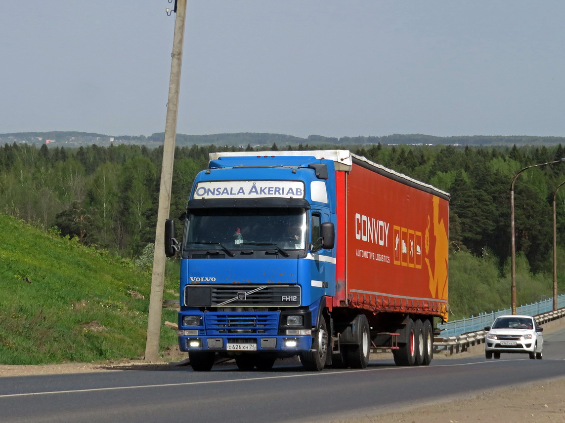 Челябинская область, № С 626 ХН 74 — Volvo ('1993) FH12.340