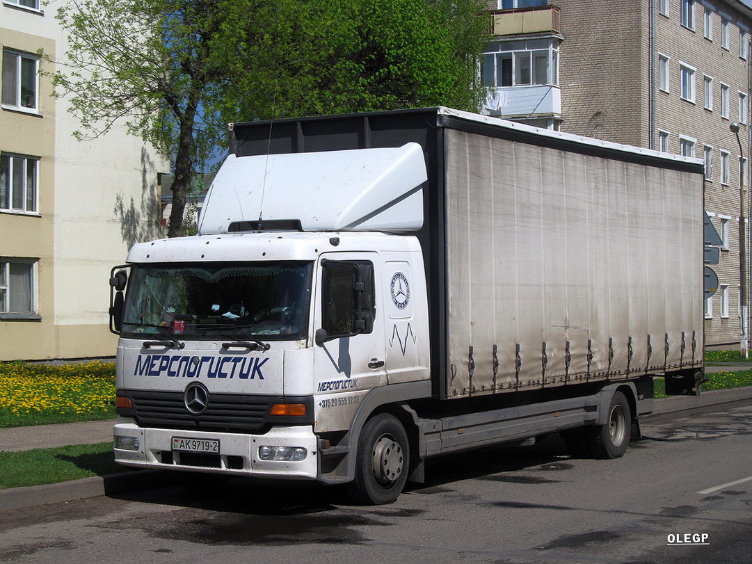 Витебская область, № АК 9719-2 — Mercedes-Benz Atego (общ.м)