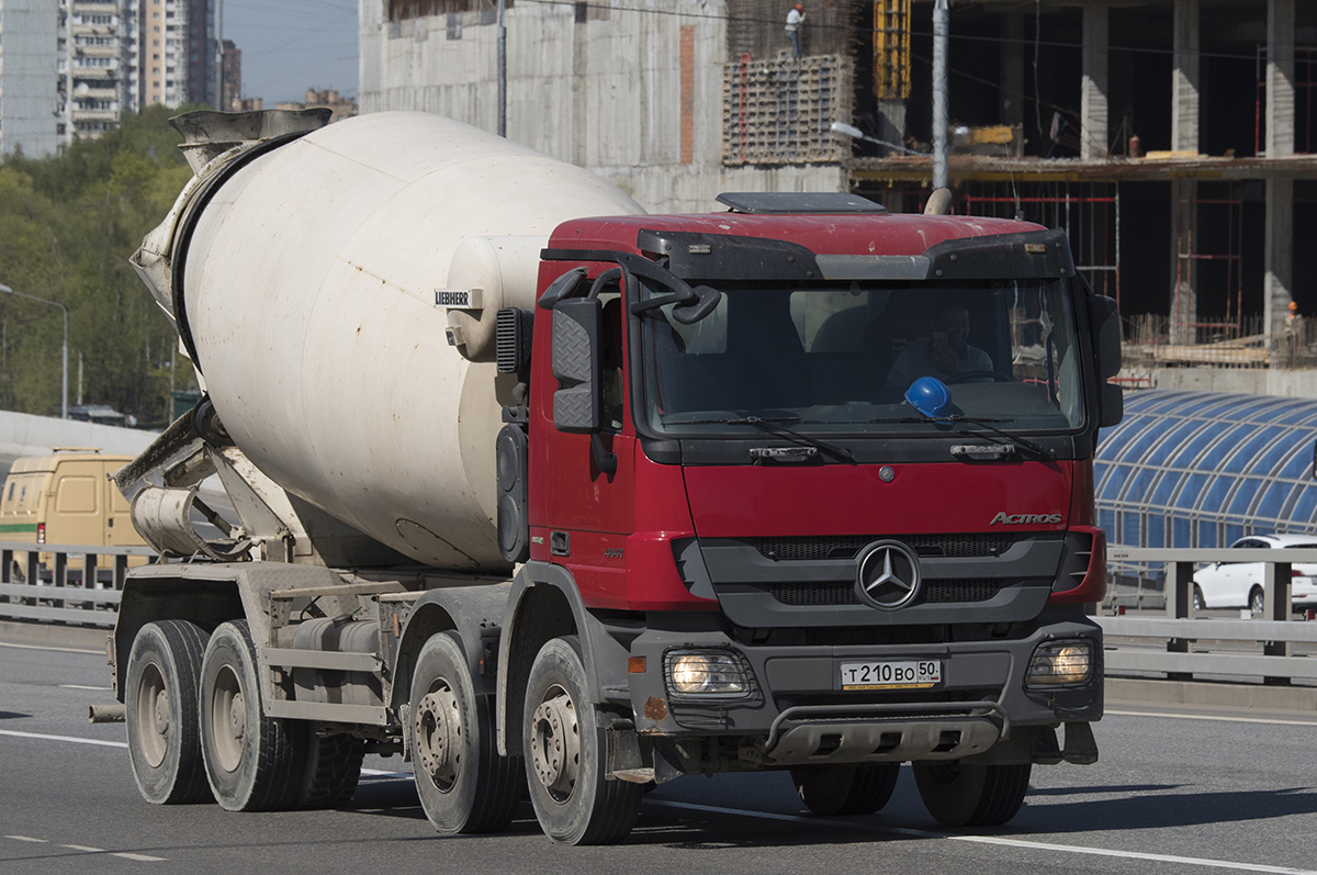 Московская область, № Т 210 ВО 50 — Mercedes-Benz Actros '09 4141 [Z9M]