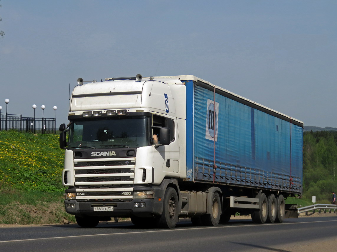 Московская область, № К 441 ЕК 790 — Scania ('1996) R124L