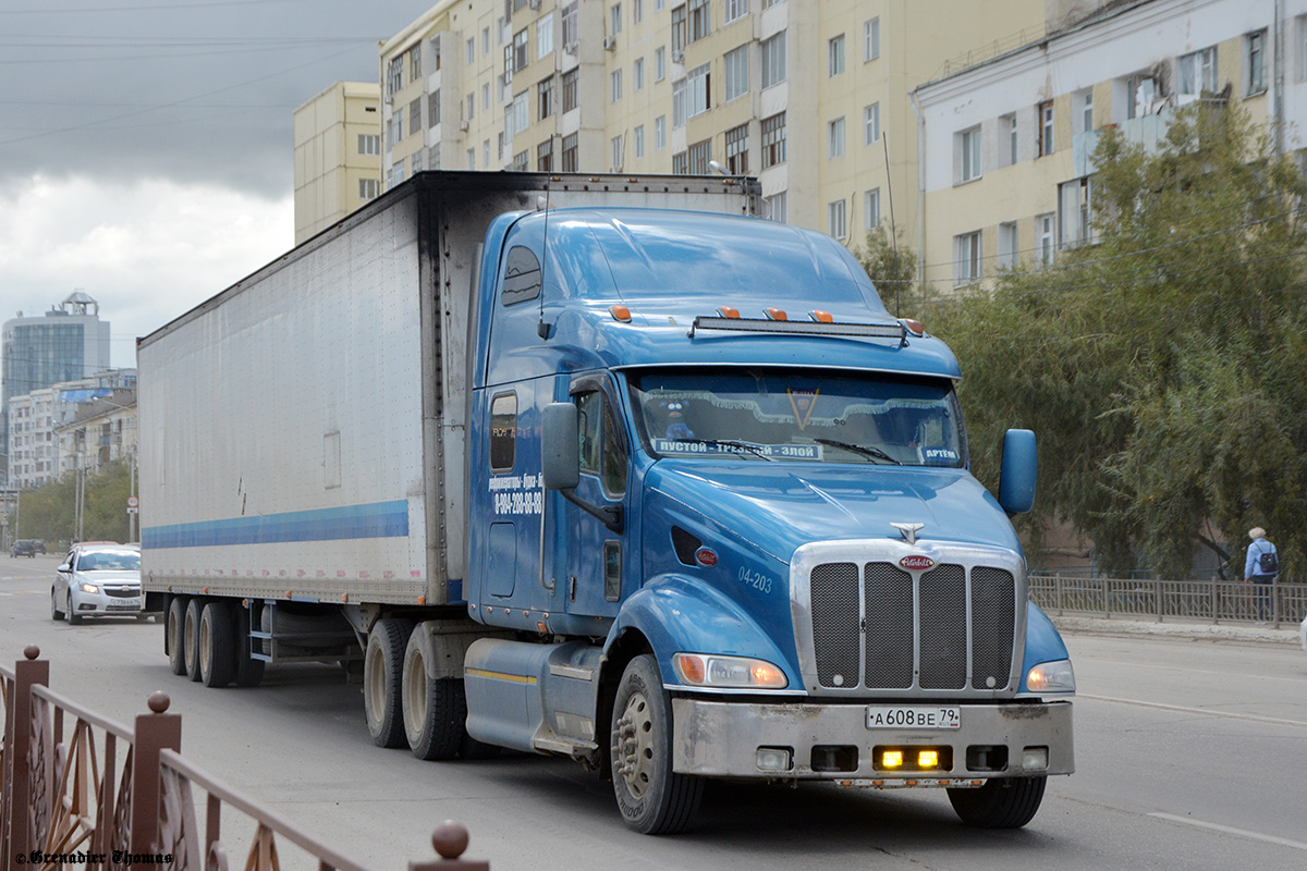 Еврейская автономная область, № А 608 ВЕ 79 — Peterbilt 387