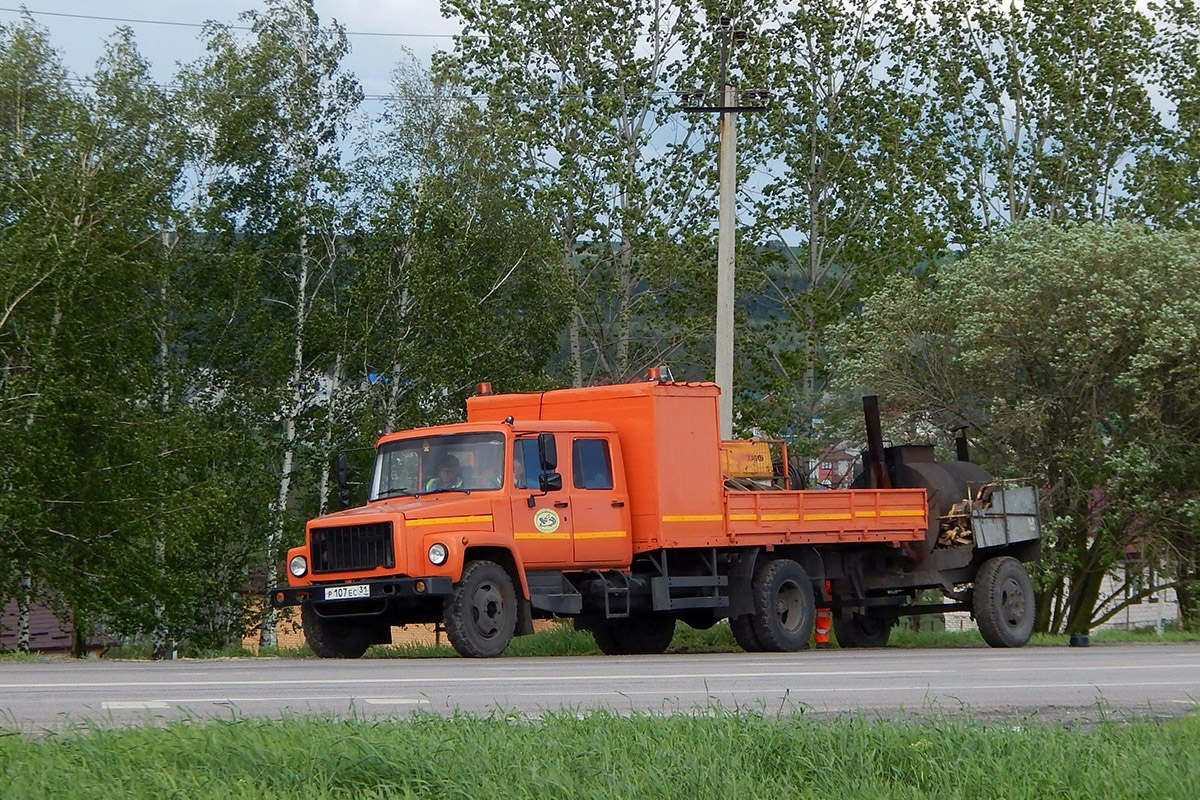 Белгородская область, № Р 107 ЕС 31 — ГАЗ-3309