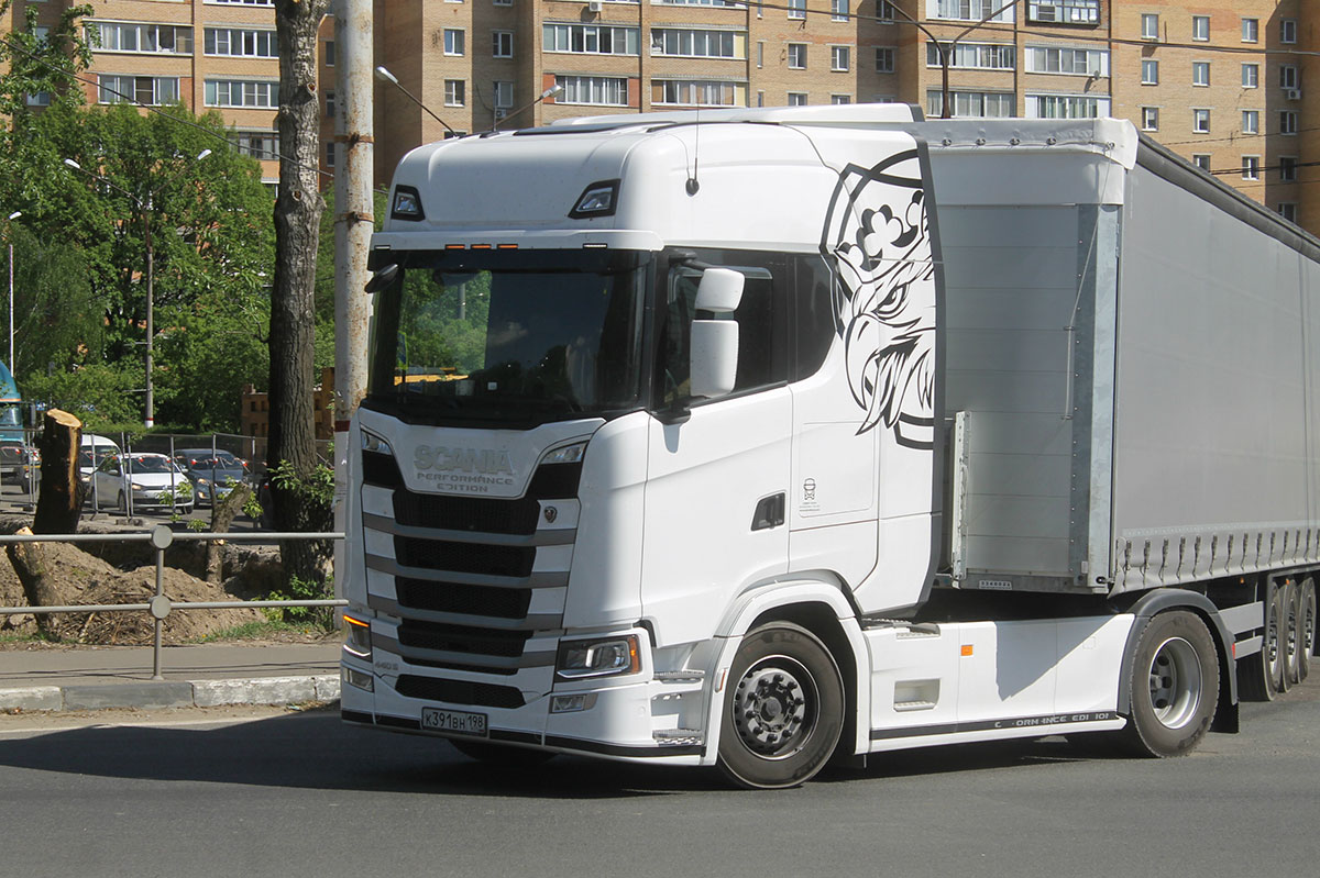 Санкт-Петербург, № К 391 ВН 198 — Scania ('2016) S450