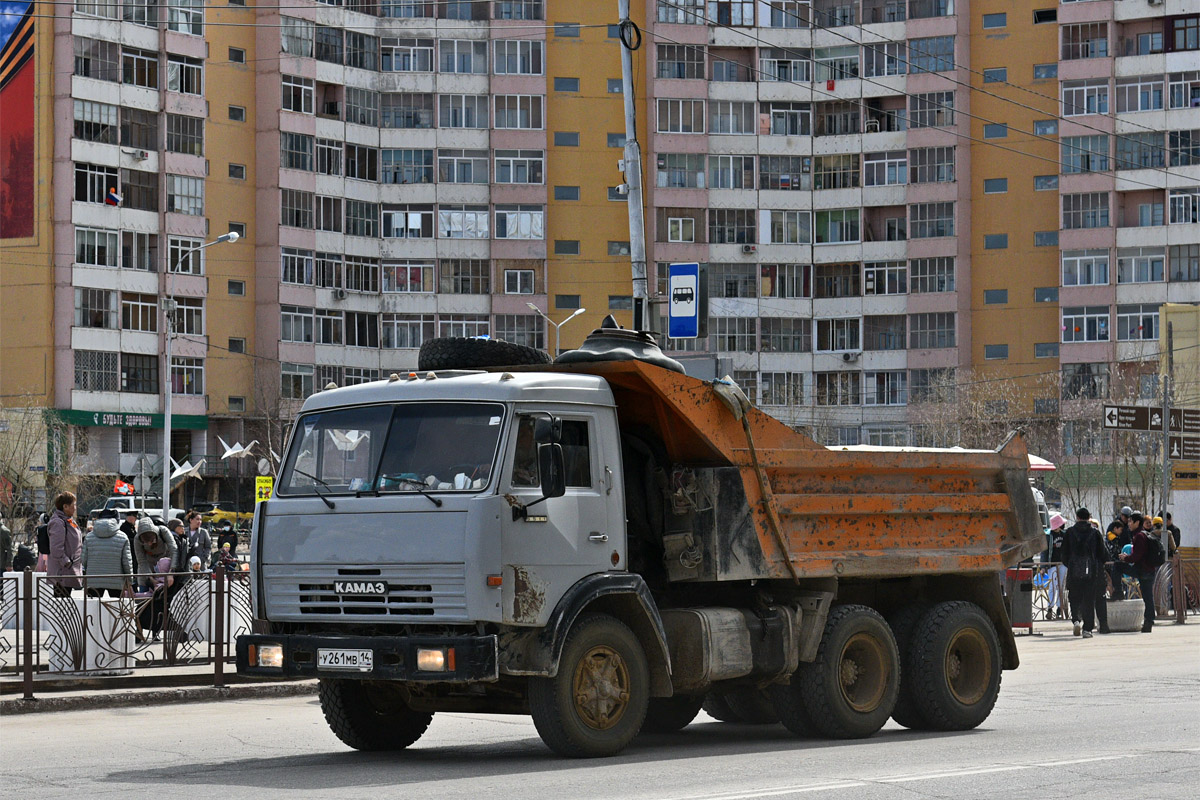 Саха (Якутия), № У 261 МВ 14 — КамАЗ-55111-02 [55111C]