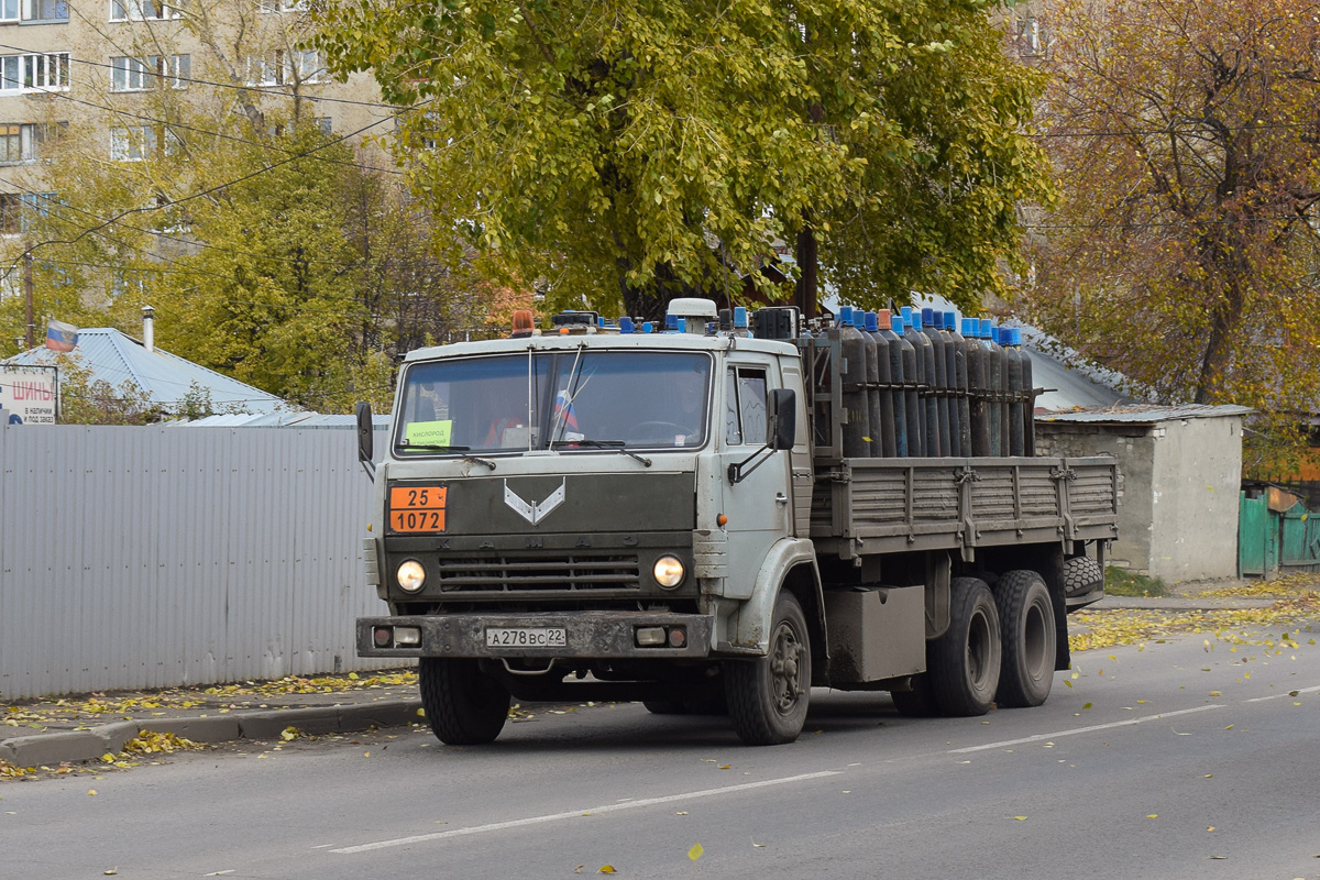 Алтайский край, № А 278 ВС 22 — КамАЗ-53212