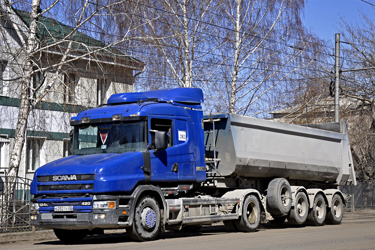 Алтайский край, № О 282 ТХ 22 — Scania ('1996) T-Series 124L