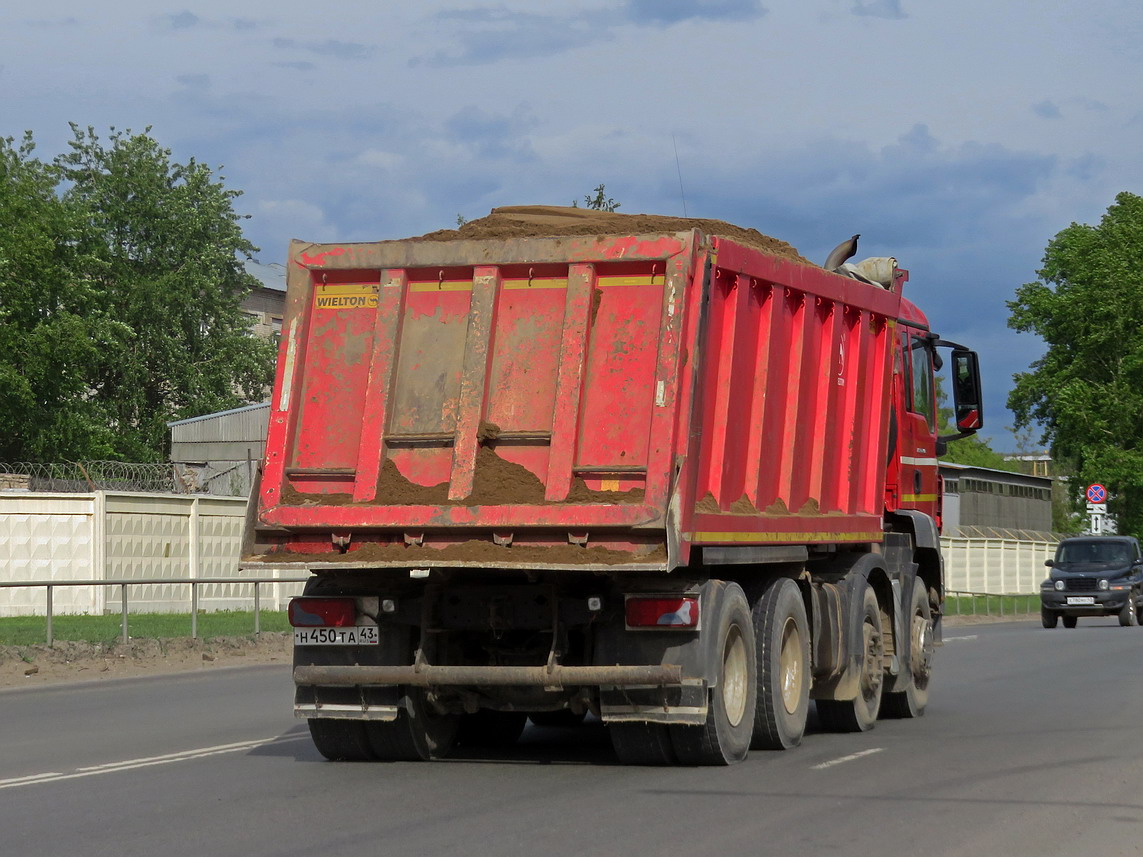 Кировская область, № Н 450 ТА 43 — MAN TGS ('2007) 41.400