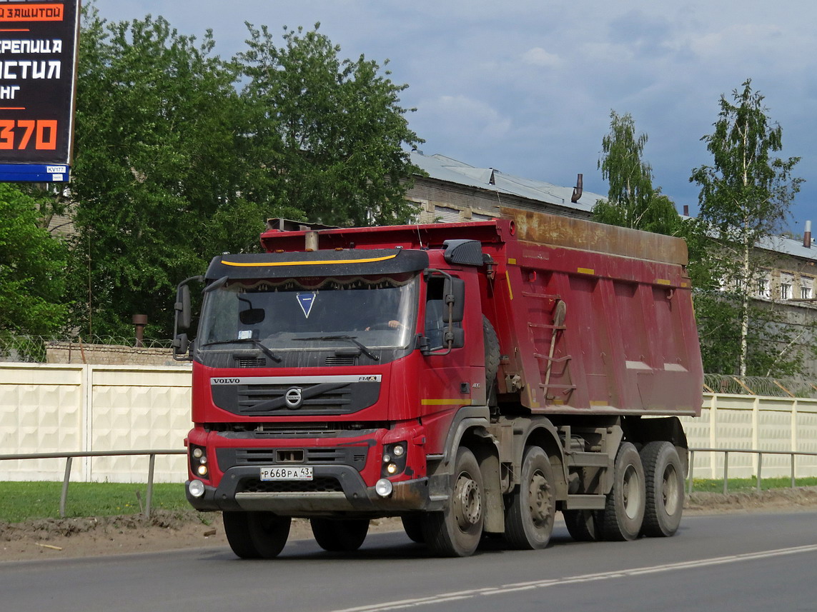 Кировская область, № Р 668 РА 43 — Volvo ('2010) FMX.480 [X9P]