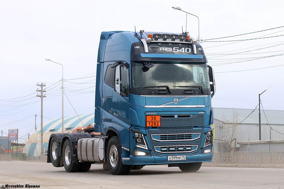 Саха (Якутия), № Х 599 МР 14 — Volvo ('2012) FH16.540