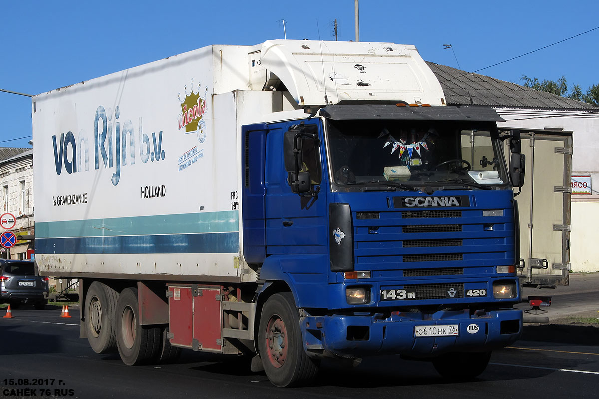 Ярославская область, № С 610 НК 76 — Scania (III) R143M