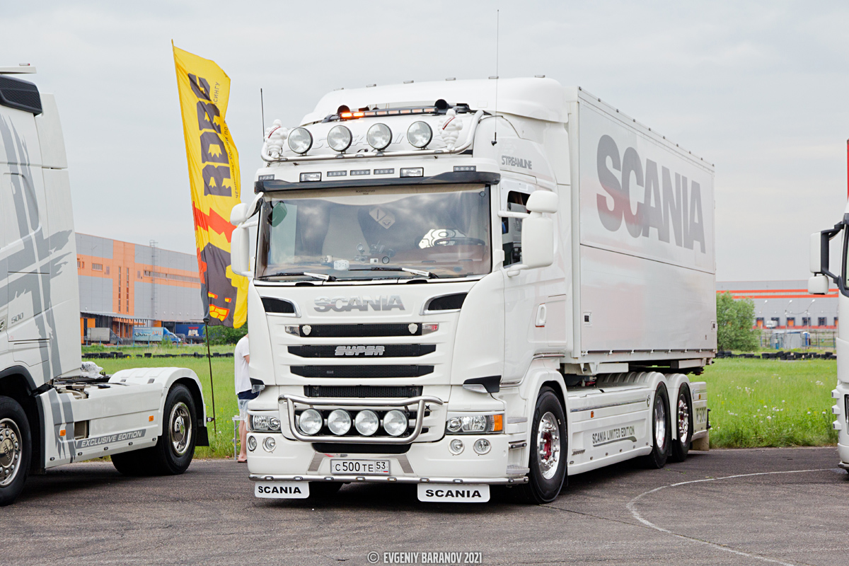 Новгородская область, № С 500 ТЕ 53 — Scania ('2013) R500; Московская область — Фестиваль Truckfest 2021 — май
