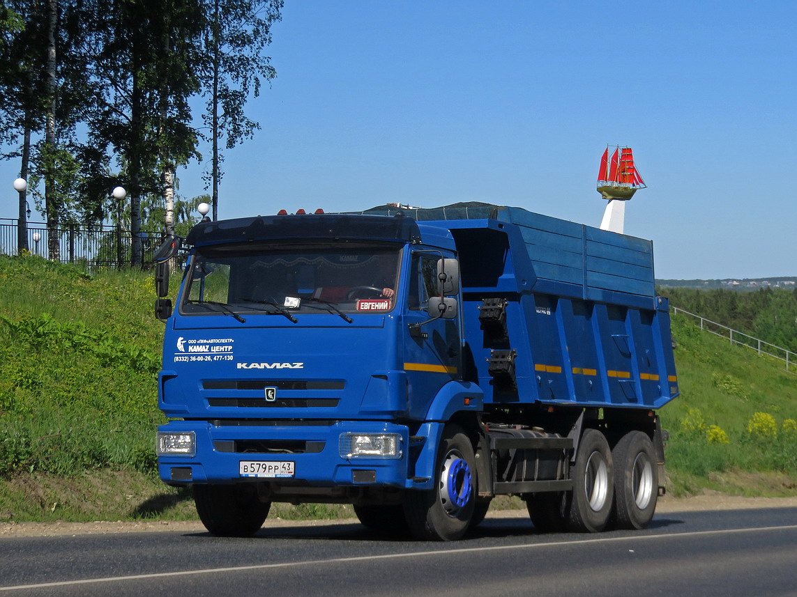 Кировская область, № В 579 РР 43 — КамАЗ-65115-A5