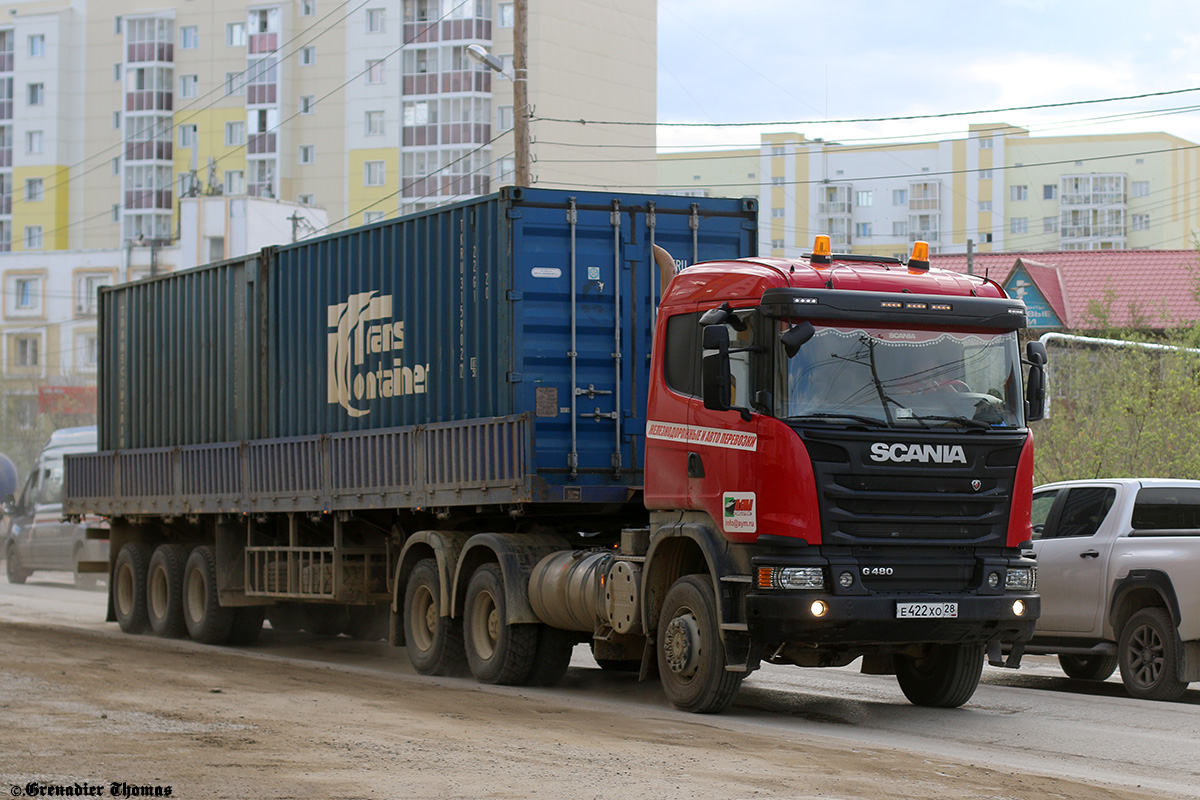 Саха (Якутия), № Е 422 ХО 28 — Scania ('2013) G480