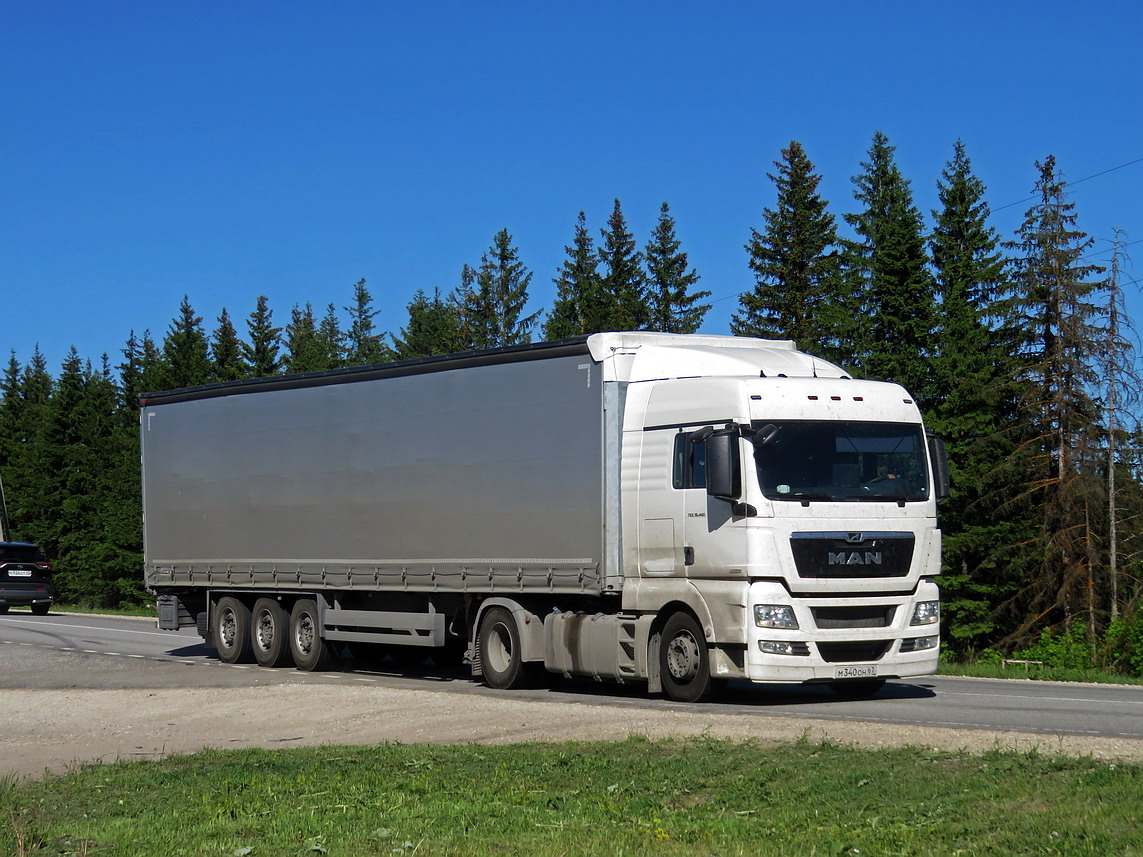 Смоленская область, № М 340 ОН 67 — MAN TGX ('2007) 18.480