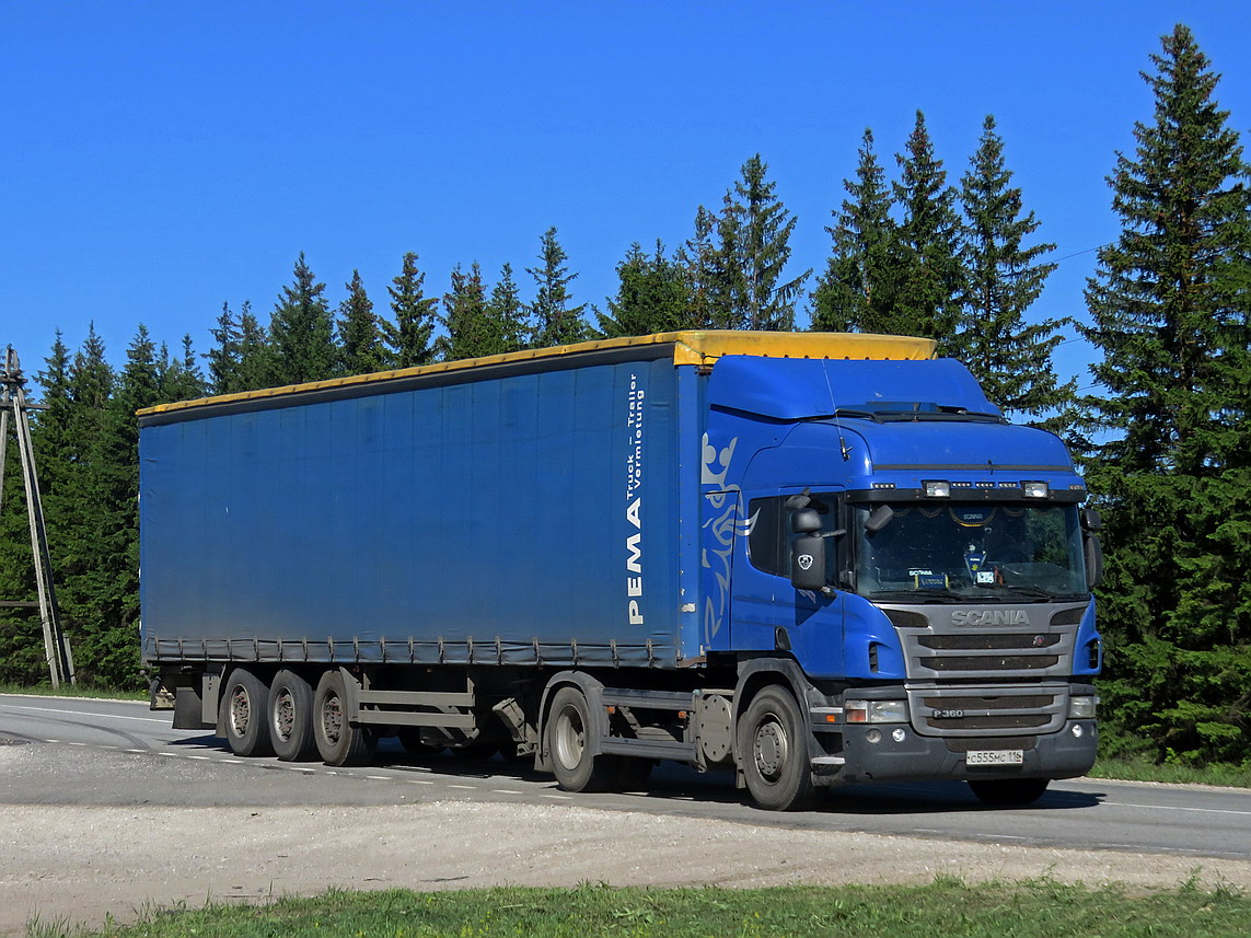 Татарстан, № С 555 МС 116 — Scania ('2011) P360