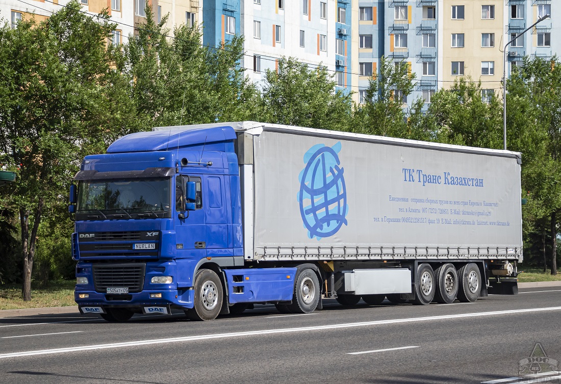 Алматинская область, № 505 ATY 05 — DAF XF95 FT