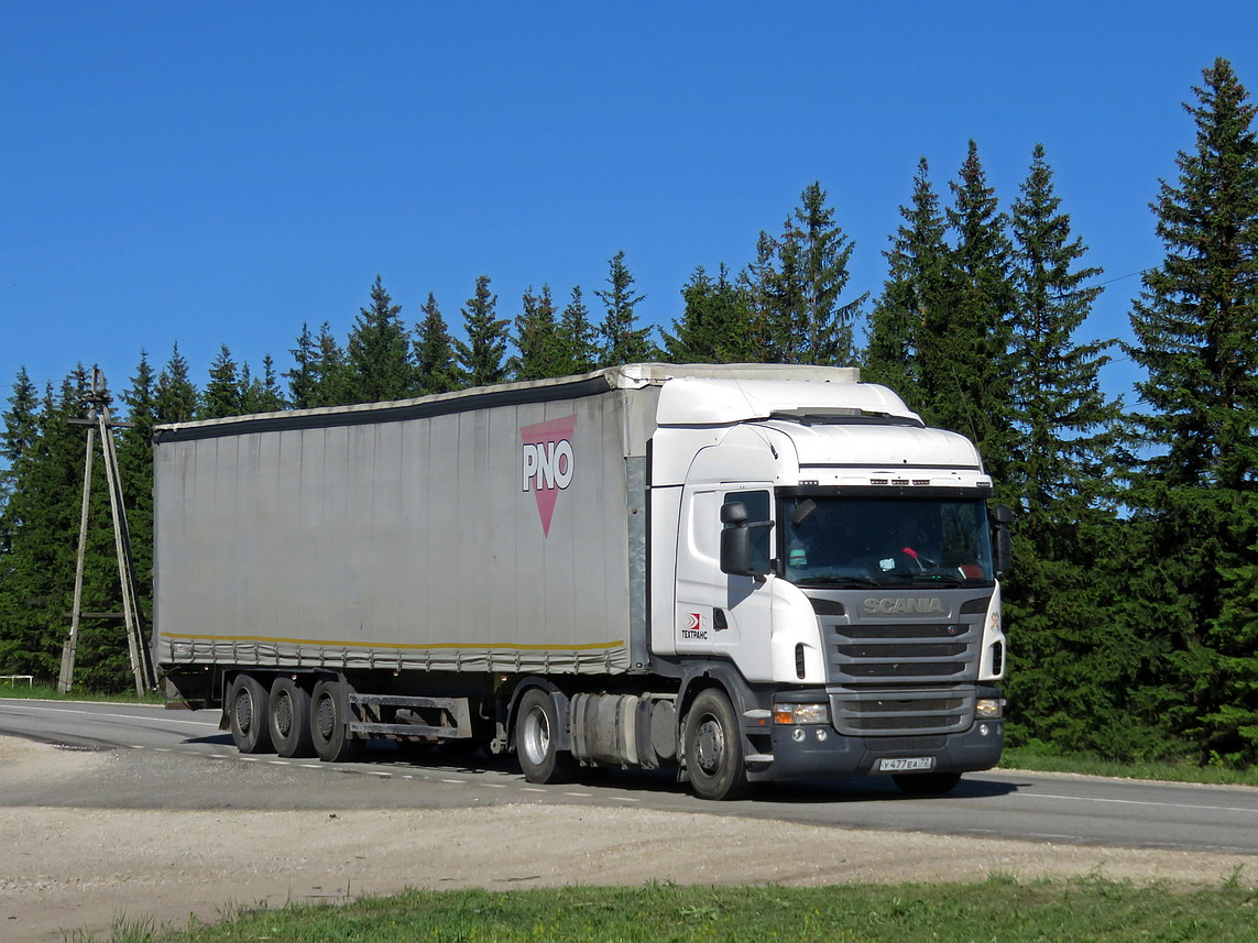 Тюменская область, № У 477 ЕА 72 — Scania ('2009) G420