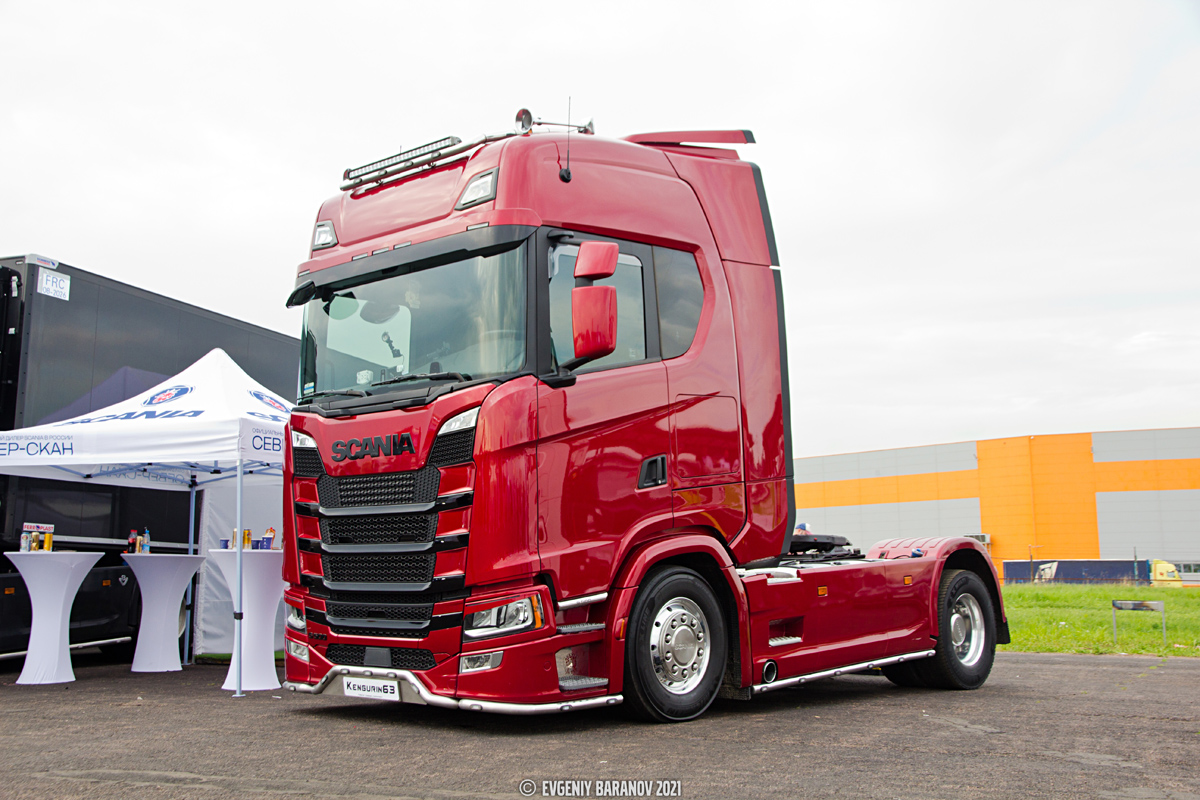 Санкт-Петербург, № В 443 СЕ 198 — Scania ('2016) S500; Московская область — Фестиваль Truckfest 2021 — май