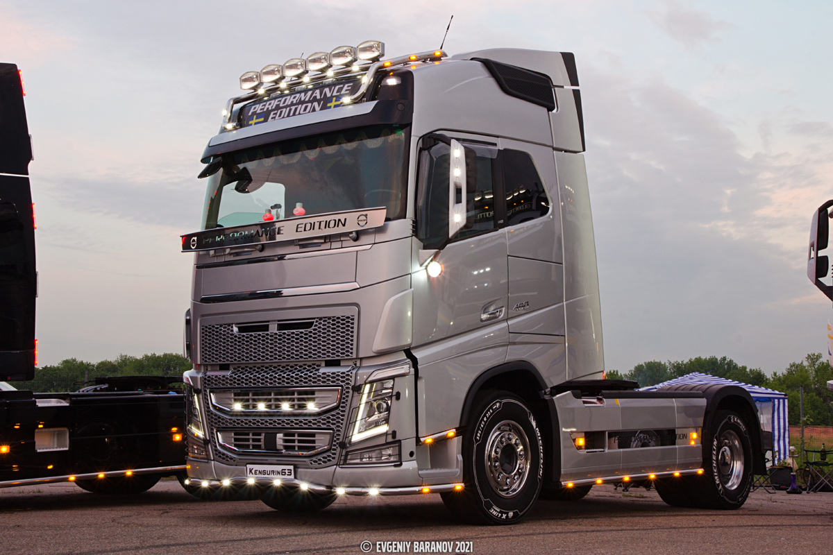 Волгоградская область, № Е 791 УВ 134 — Volvo ('2012) FH.460; Московская область — Фестиваль Truckfest 2021 — май