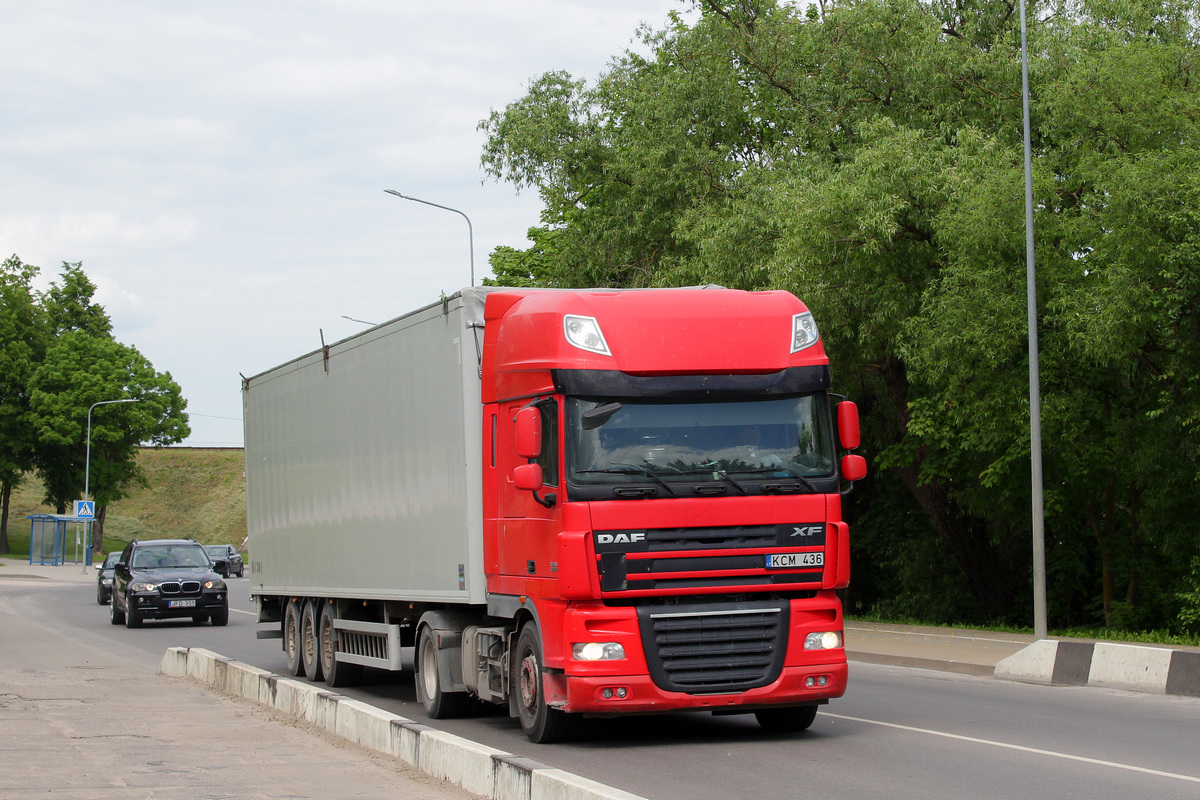 Литва, № KCM 436 — DAF XF105 FT