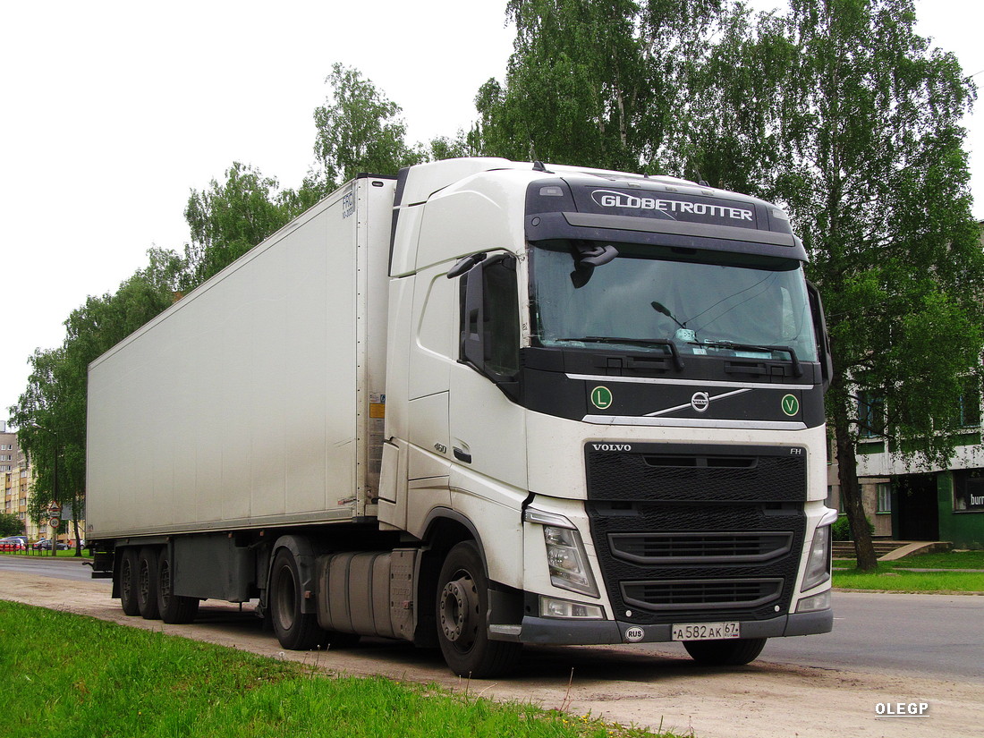 Смоленская область, № А 582 АК 67 — Volvo ('2012) FH.460 [X9P]