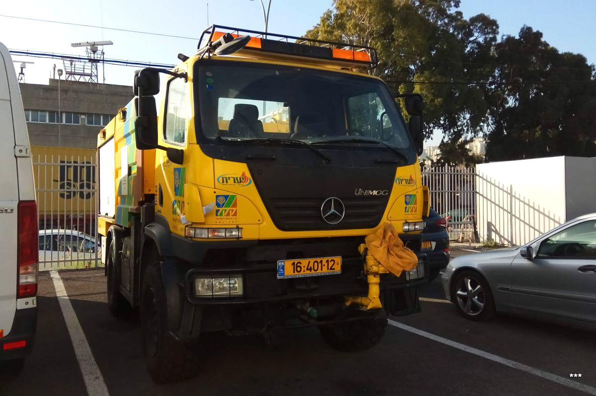 Израиль, № 16-401-12 — Mercedes-Benz Unimog (общ.м)