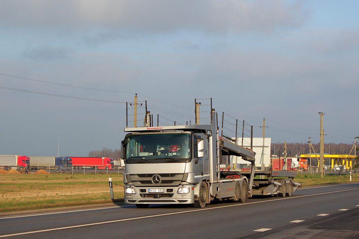 Литва, № KOV 582 — Mercedes-Benz Actros ('2009) 1841