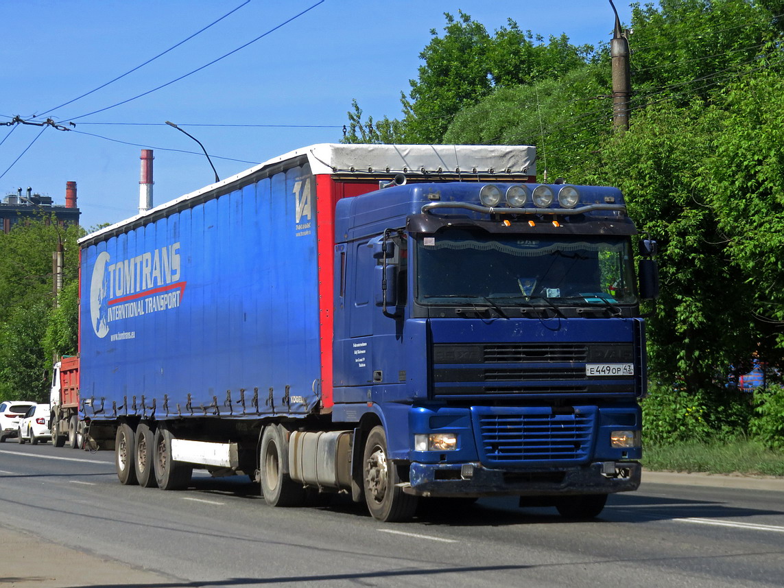 Кировская область, № Е 449 ОР 43 — DAF 95XF FT