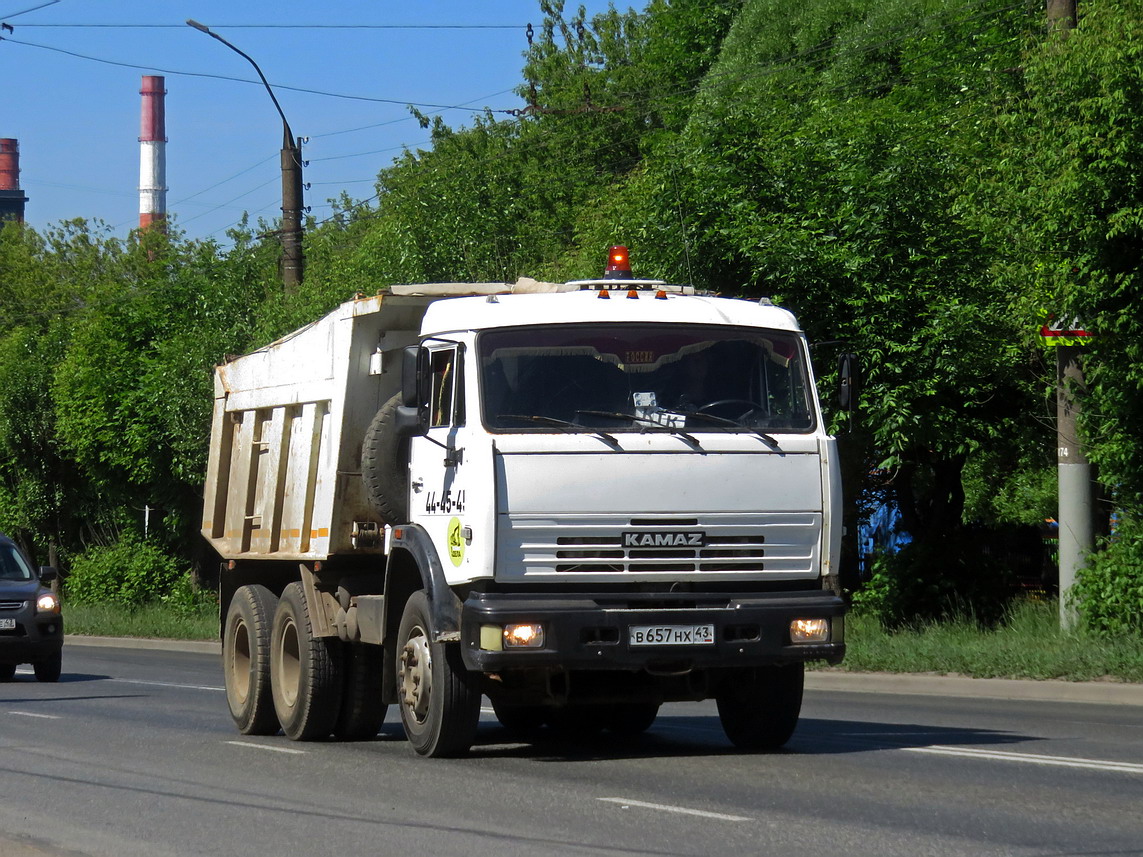 Кировская область, № В 657 НХ 43 — КамАЗ-65115 [651150]