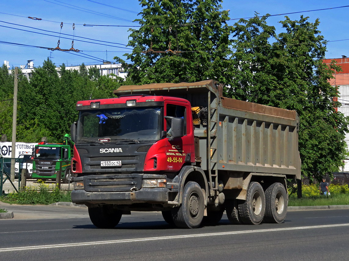 Кировская область, № С 553 ОС 43 — Scania ('2004) P380