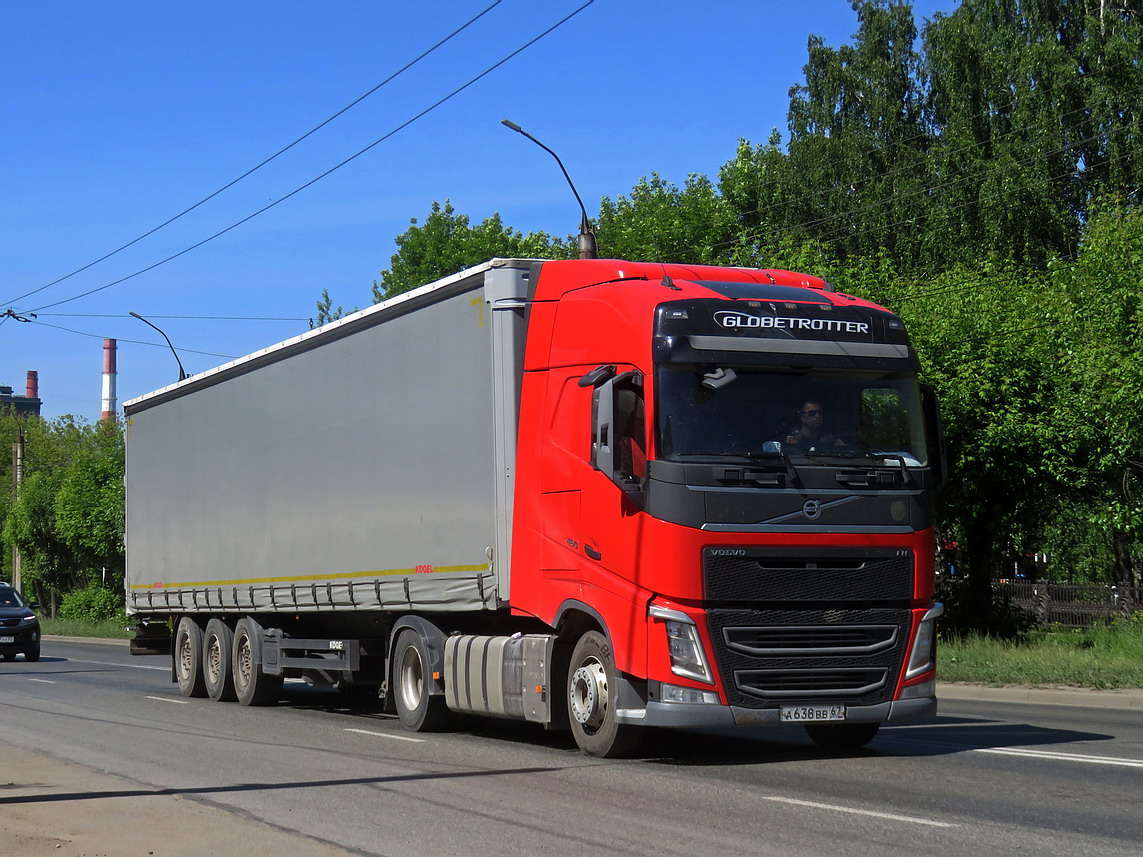 Смоленская область, № А 638 ВВ 67 — Volvo ('2012) FH-Series