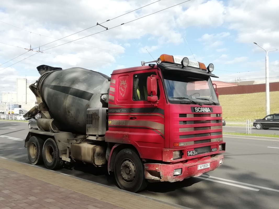 Минск, № АР 8608-7 — Scania (III) R143H