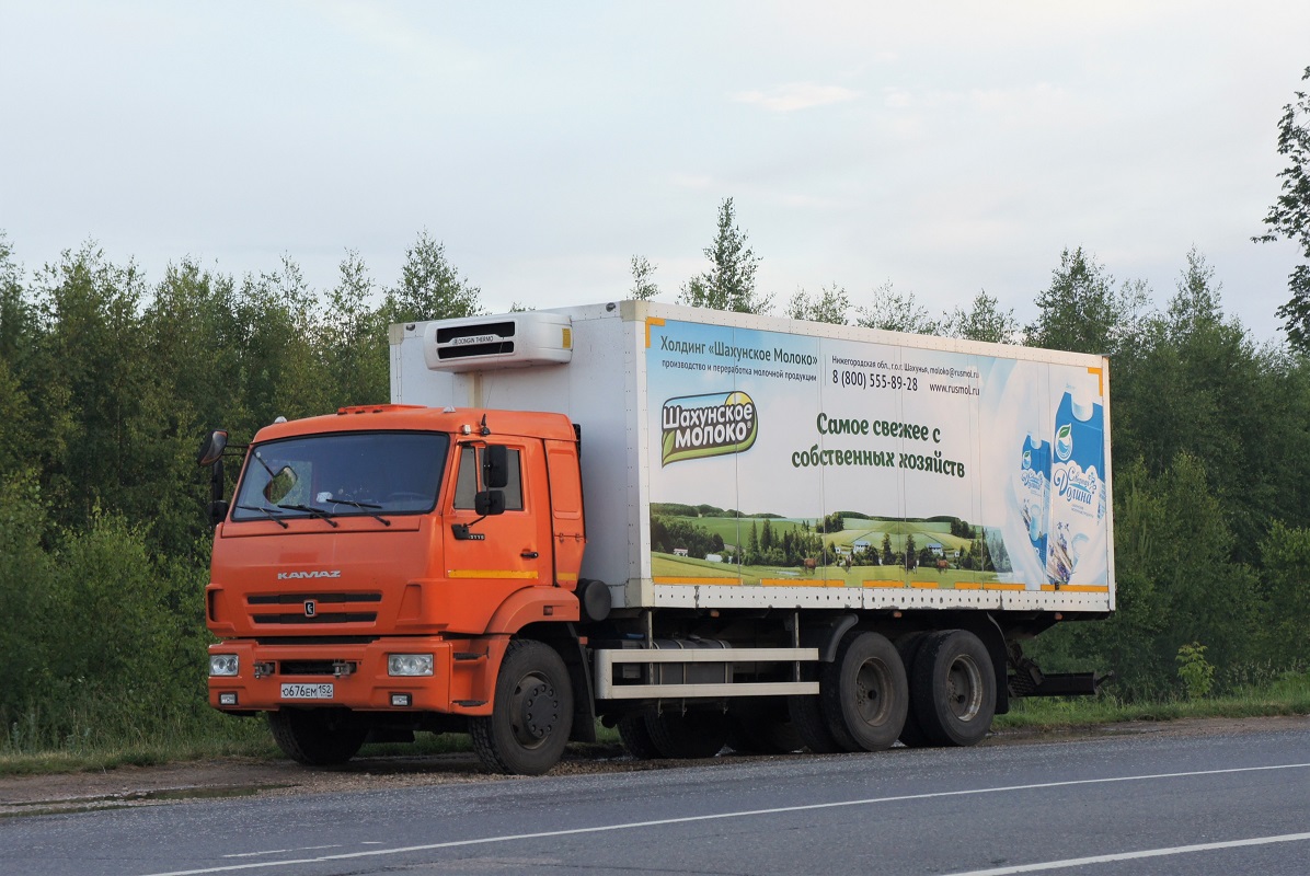 Нижегородская область, № О 676 ЕМ 152 — КамАЗ-65115-42