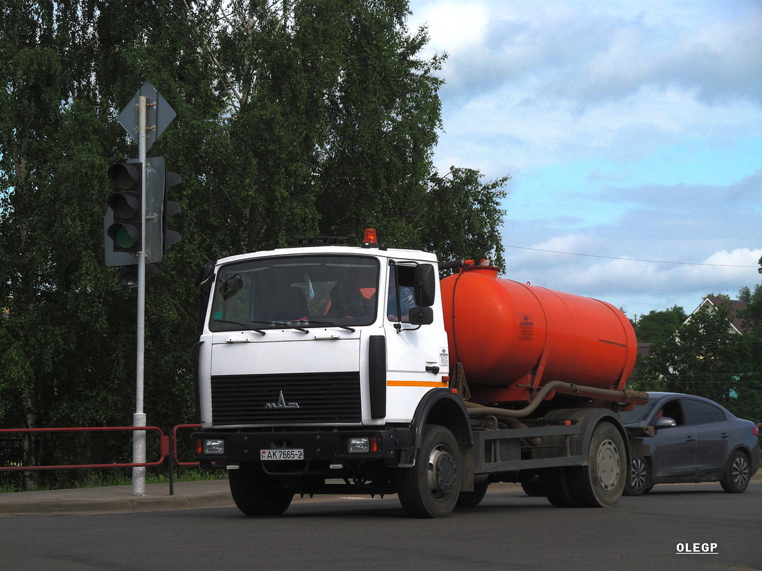 Витебская область, № АК 7665-2 — МАЗ-5337 (общая модель)