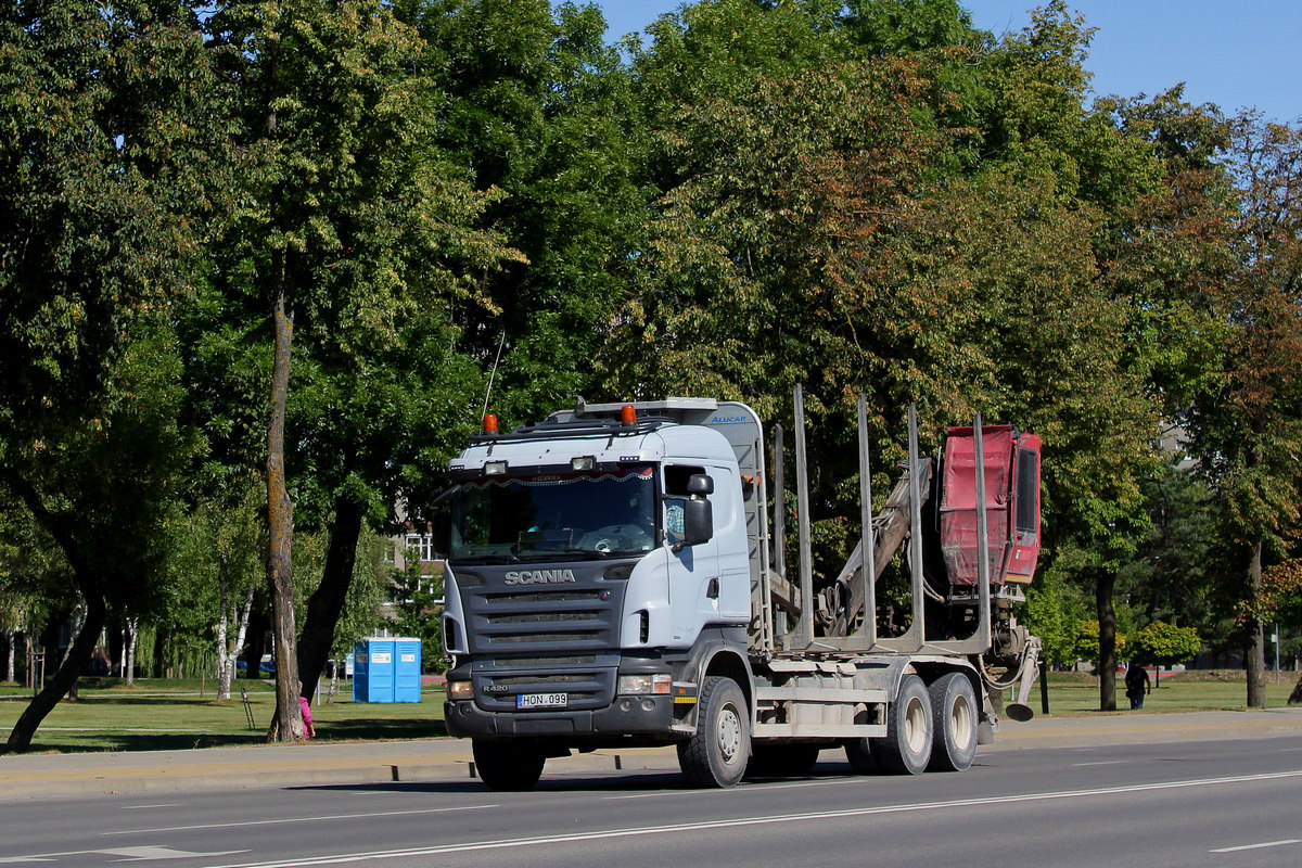 Литва, № HON 099 — Scania ('2004) R420